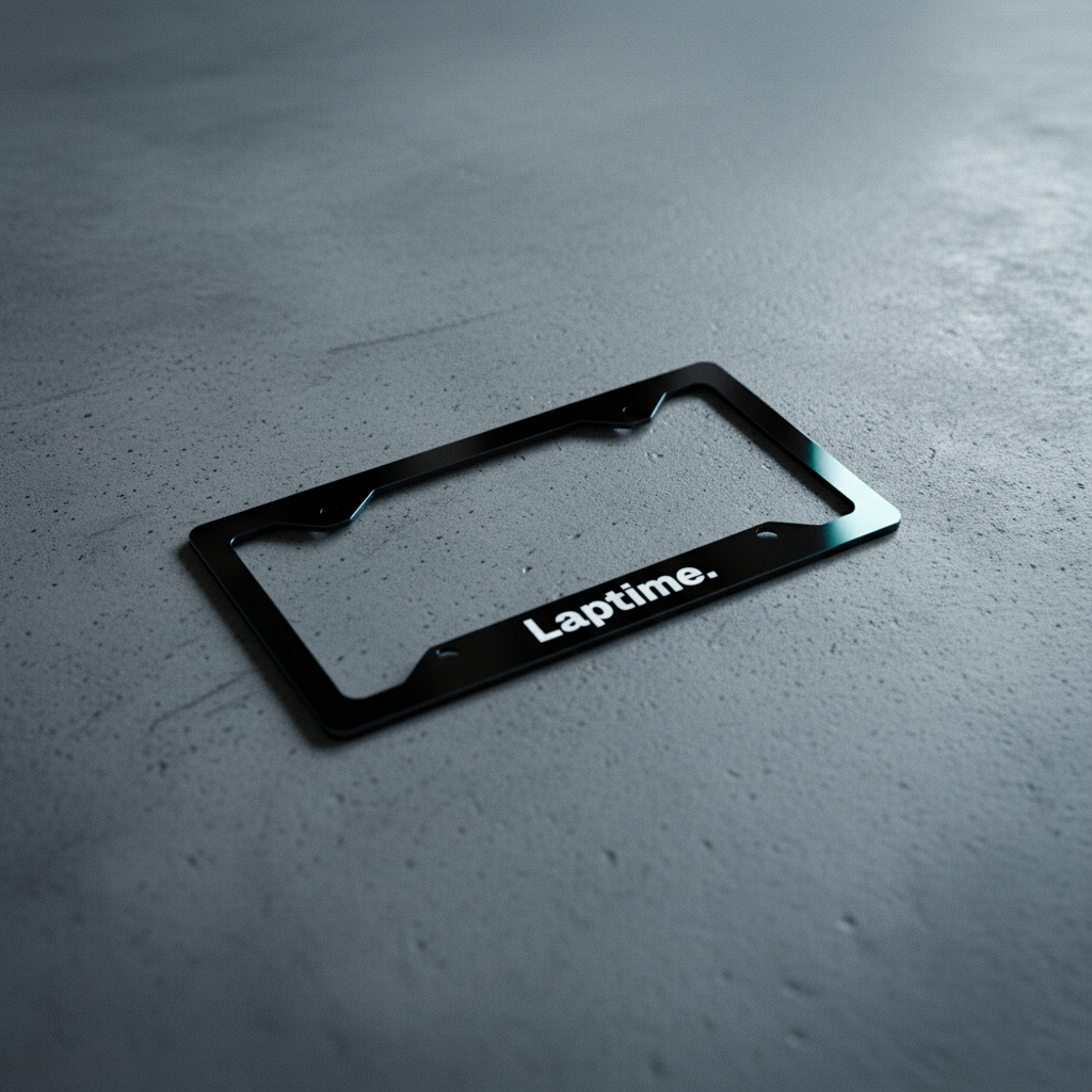 Car plate frame — Stainless steel