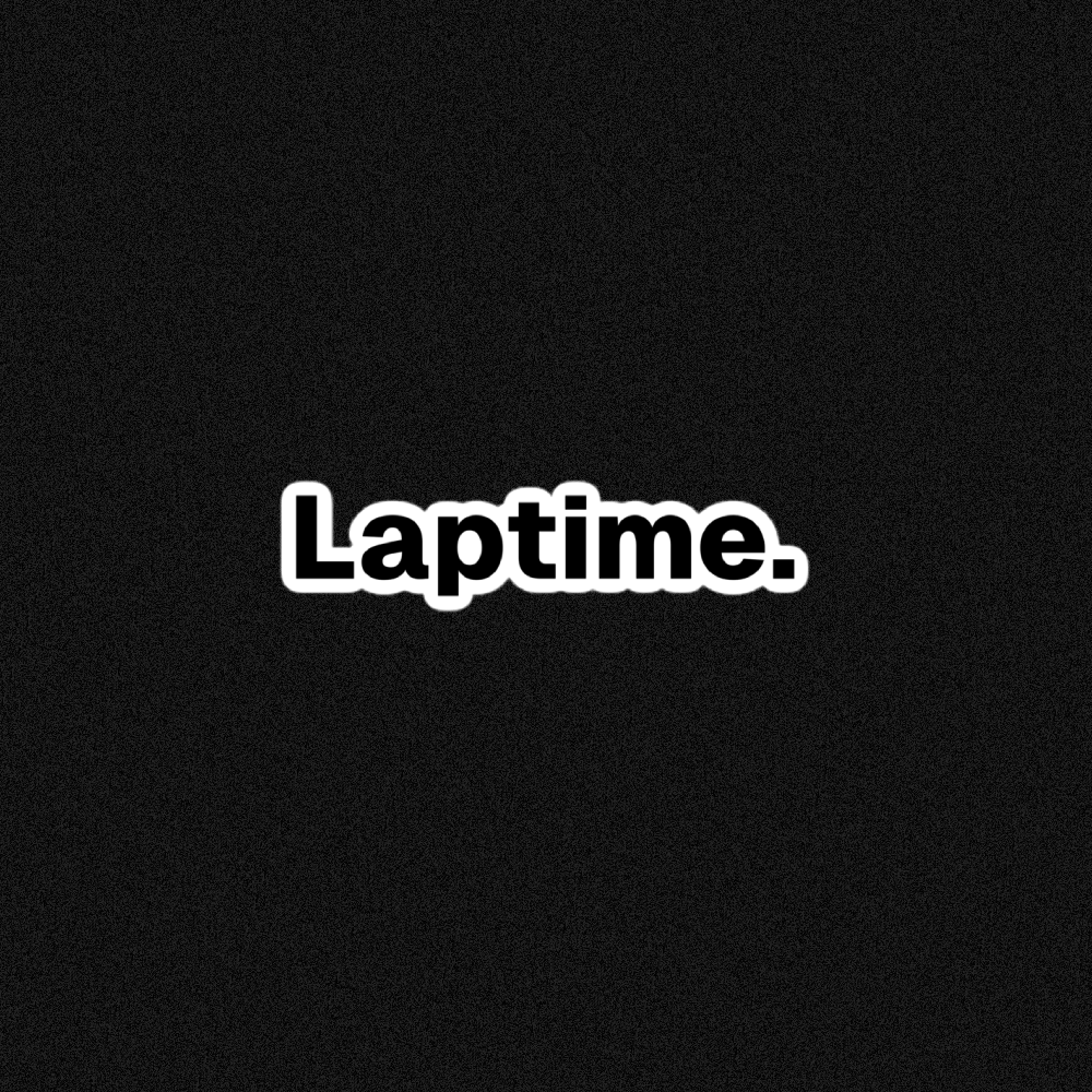 Laptime sticker